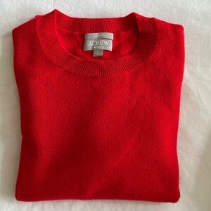 J Crew classic fit cashmere sweater NWOT